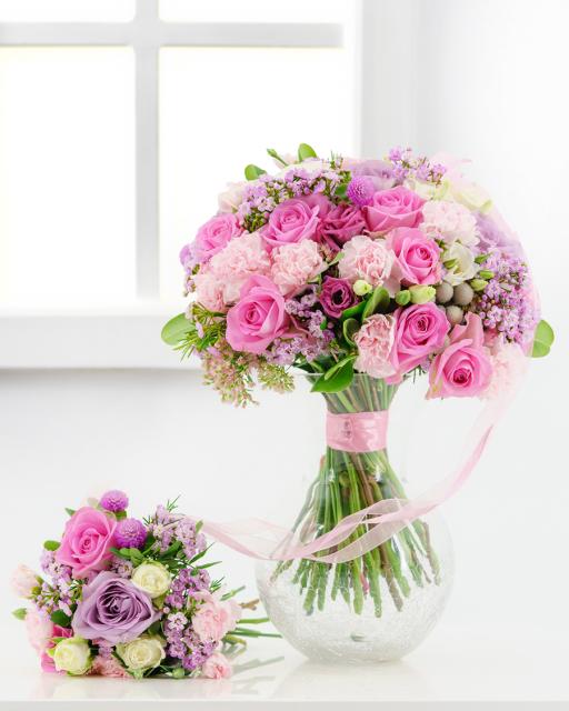 Pink Mom & Baby Bouquet
