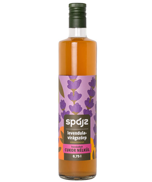 Spájz levendulaszörp - cukormentes