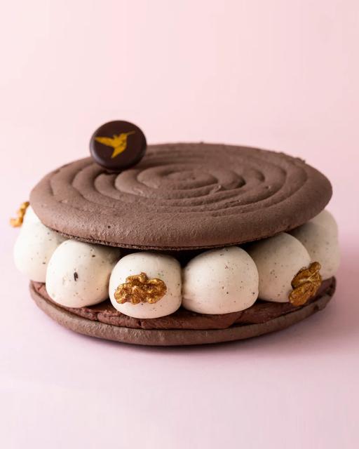 Macaron torta ’Somlói galuska’