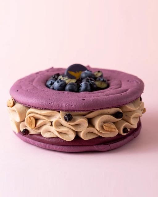 Macaron torta ‘Myrtille’