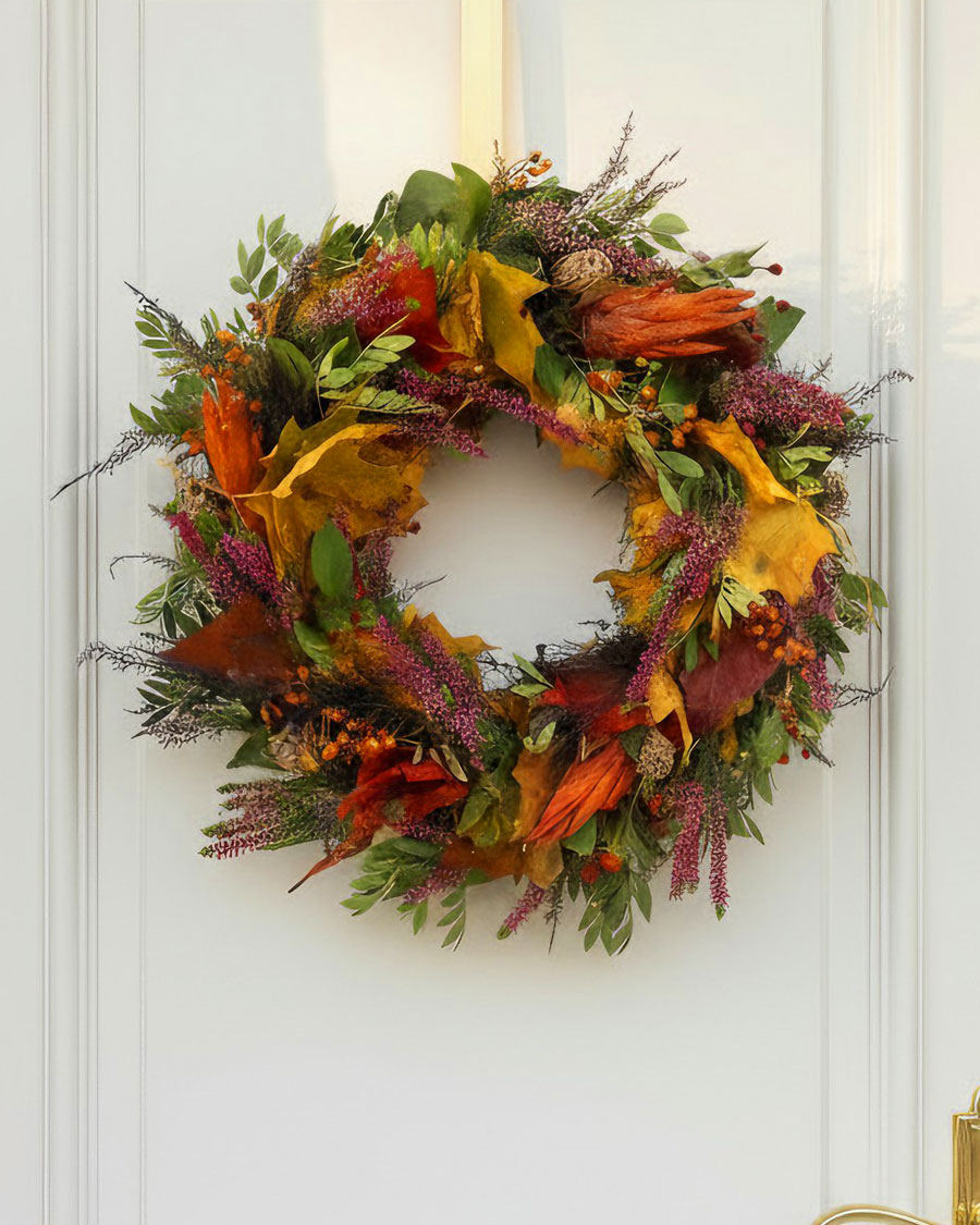 “Őszi varázs” ajtódísz