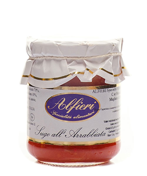 Alfieri paradicsomszósz chili paprikával 180 g