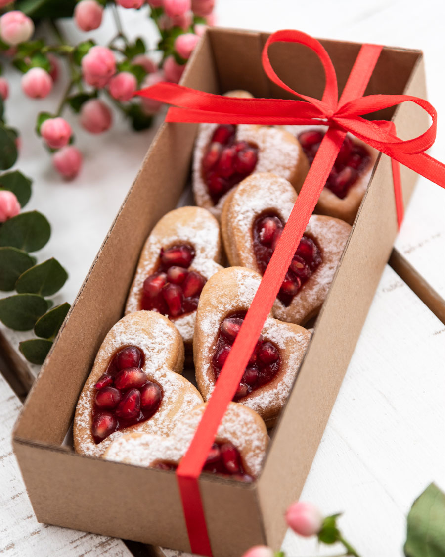 Heart-shape Linzer box