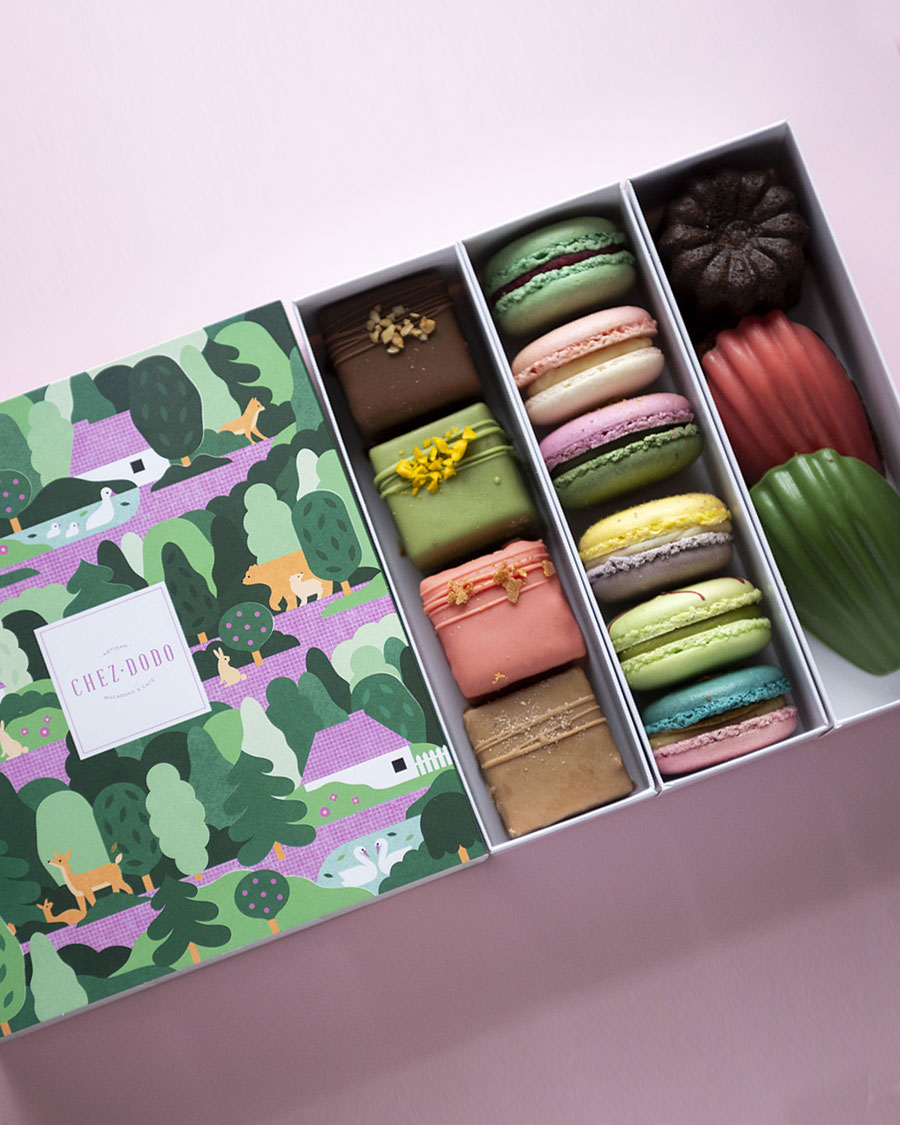 ‘Jardin Enchanté’ dessert selection