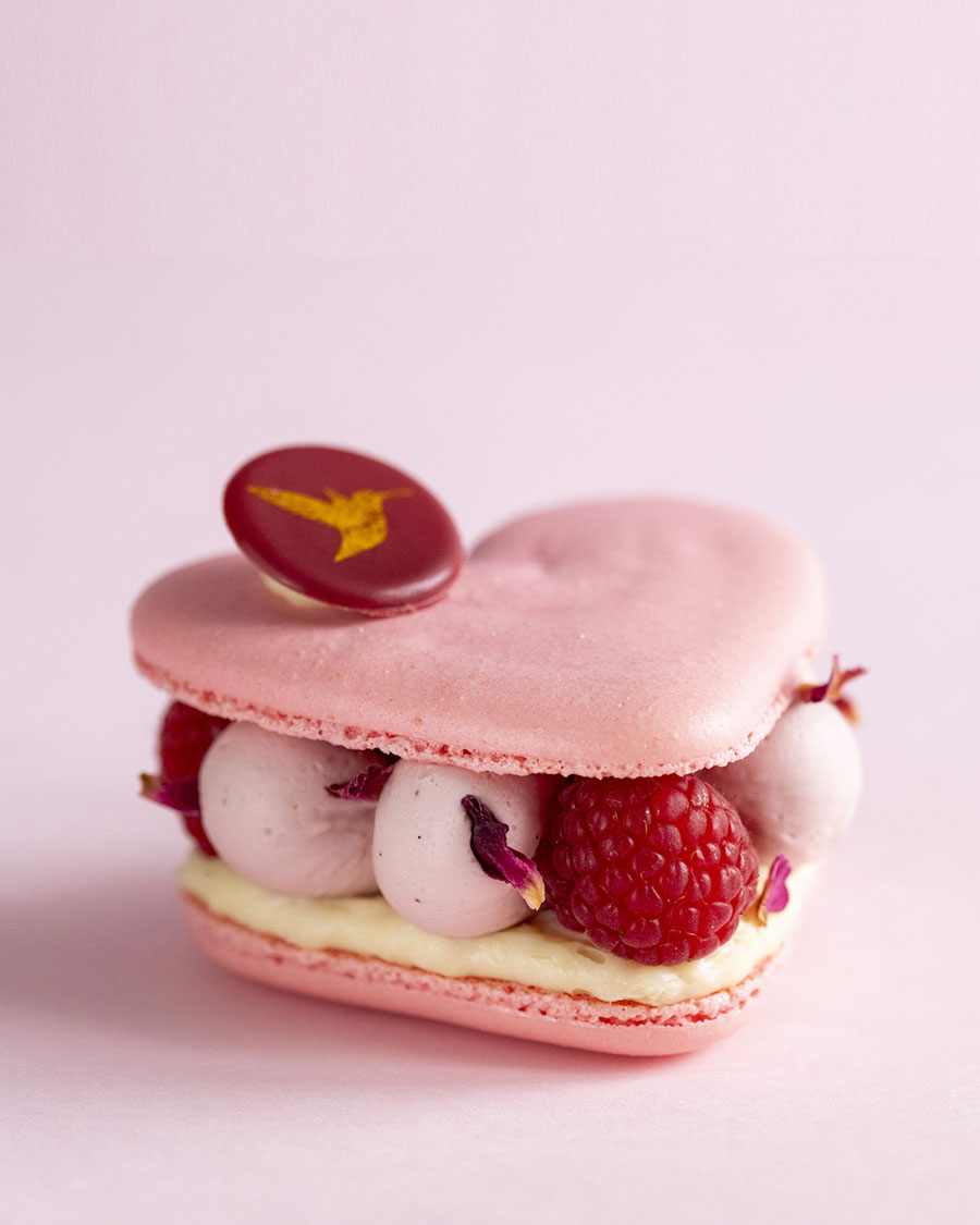 Giant macaron ’Ispahan’