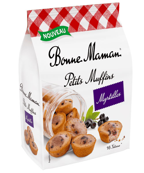 Bonne Maman áfonyás muffin. 235 g