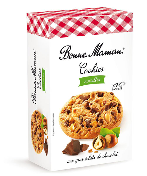 Bonne Maman mogyorós-csokoládés omlós sütemény. 150 g