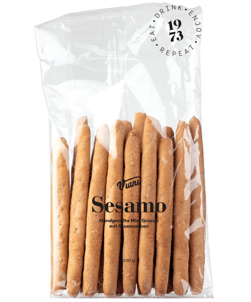 Viani Sesamo mini grissini szezámaggal. 100g