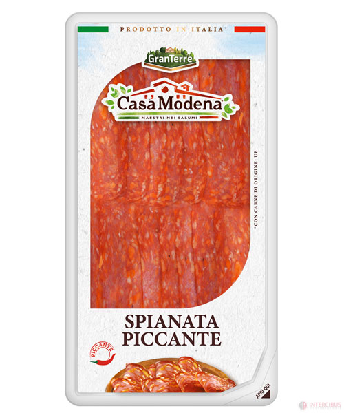 Casa Modena Spinata Piccante olasz csípős sertés szalámi. 80 g