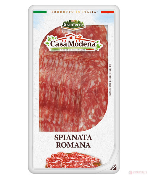 Casa Modena Spinata Romana olasz szeletelt szalámi. 80 g